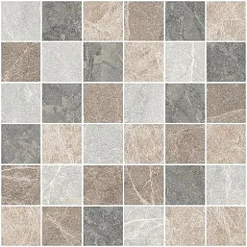 (Vitra)  Мозаика Marmostone K9513648LPR1VTE0  Микс Лаппато R9 Ректификат 