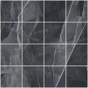 Мозаика CITYMARBLE Калакатта Блэк 7ЛПР R9 K9518528LPR1VTE0 (7,5х7,5)