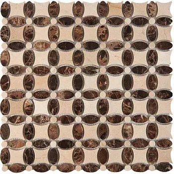 Мозаика PIX283 из мрамора (32x32)