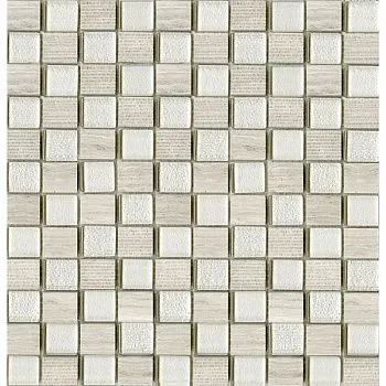 Мозаика Time Text Silver Wood (2,3x2,7)