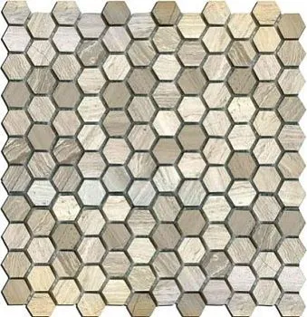 Мозаика MN160HMA 25х25 hexagon