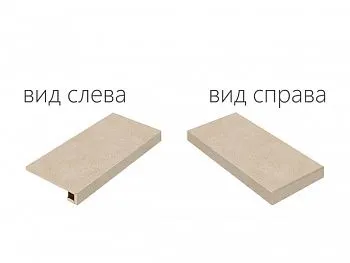Ступень угловая правая Materia Magnesio Scalino Angolare DX (620070000806)