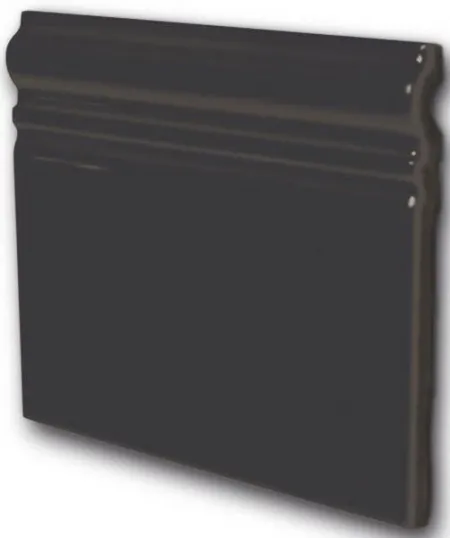 Плинтус EVOLUTION INMETRO Skirting Negro Brillo (изображение)