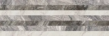 Настенная плитка DECOR LINEE NAIROBI GREY