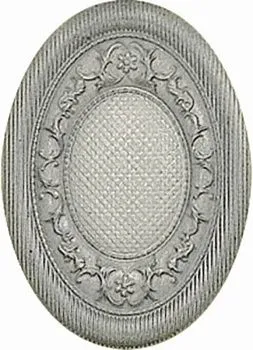 Декор MEDALLON YUTE PLATA-PERLA