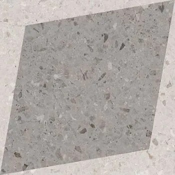 Керамогранит DROPS NATURAL RHOMBUS DECOR GREY (108805)