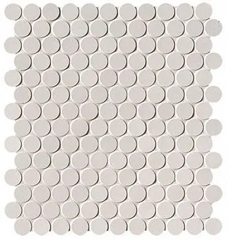 Мозаика Milano&Floor Bianco Round Mos.Matt (fNSV)