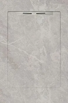 Керамический душевой поддон FIORI DI PESCA WHITE - SLOPE LINE