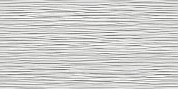 Настенная плитка 3D WAVE WHITE GLOSSY (8DWG)