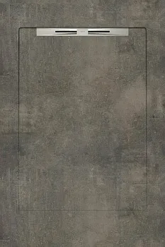 Керамический душевой поддон BETON ANTHRACITE - SLOPE LINE