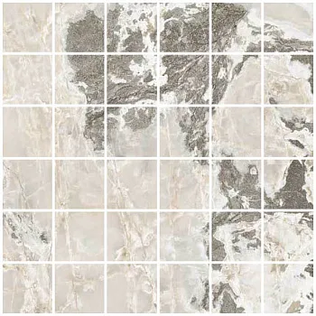 Мозаика ONYX&MORE WHITE BLEND SATIN MOS 5X5 (767757)