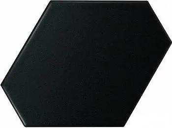 Настенная плитка SCALE BENZENE BLACK MATT (23832)