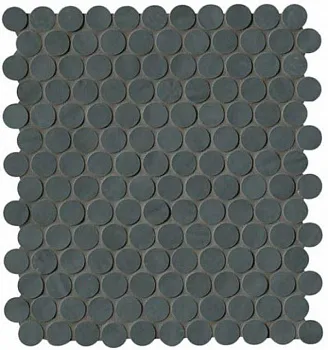 Мозаика Brooklyn Round Carbon Mos.
