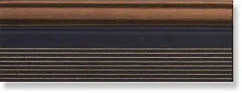 Бордюр 00264 ALZ. AUREA NERO ORO