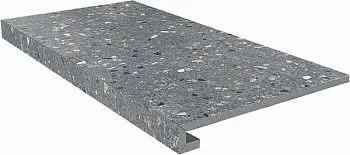 Фронтальная ступень Терраццо SG632800R/GCF клееная серый темный
