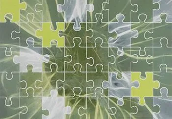 Декор Dec.LYON Puzzle Verde