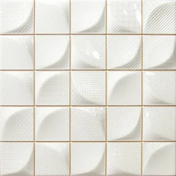 Настенная плитка 3d White