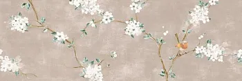 MIXED Rosa Decoro Fiori di Pesco B Rett. RA2C 40х120