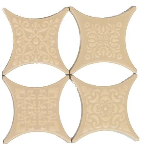 Вставка напольная Estrella Set Core Beige (4 вида в ассорт.) (изображение)