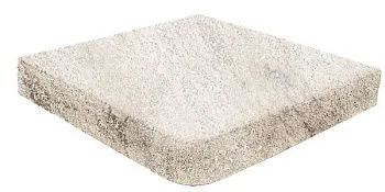 Угловая ступень Evolution White stone 1 Rect