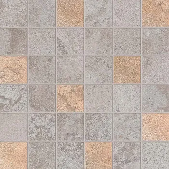 Мозаика ALPES RAW MOS.QUADR.GLAM GREY (PF60000264) 