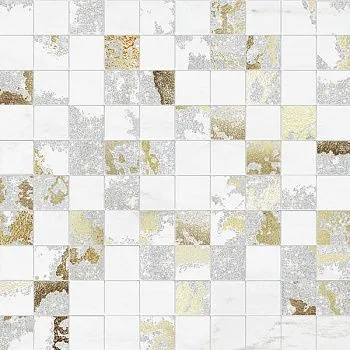 Мозаика VENUS MOS.Q.SOLITAIRE MIX LAPP. WHITE tess. (2.9x2.9)