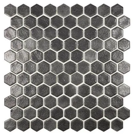 (Vidrepur) Мозаика Hex № 509 Antid. (на сетке) 31.7x30.7 (изображение)