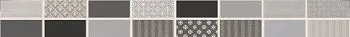 Бордюр Fiori Grigio металлизированный 1506-0101