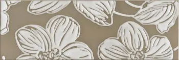 Декор DEC ANYA FLOWER BROWN