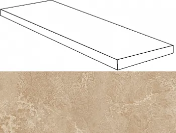 Угловая ступень 620070001015 Force Beige Scalino Angolare Dx правая