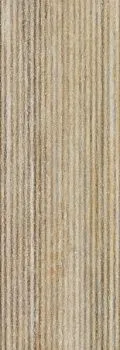 Декор TRAVERTINO SILVER INSERTO WAVE (8мм) глянец