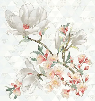 Панно PRIMAVERA MAGNOLIA BIANCO 75.3х70.9