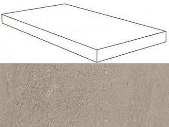 Угловая ступень 620070001121 W. Silve Grey Scalino Angolare Dx Lap правая 60