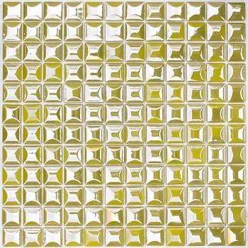 (Vidrepur) Мозаика Edna Green Зеленый (на сетке) 25x25 31.7x31.7