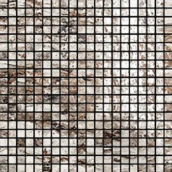 Декор HIROS мозаика NERO (47*47мм) СД136Р