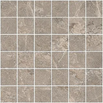 (Vitra) Мозаика Marmostone K9513638LPR1VTE0  Темный Греж Лаппато R9 Ректификат