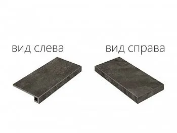 Ступень угловая Climb Graphite Scalino Angolare DX (620070000741)
