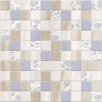 Декор Tender Marble мозаика голубой 1932-0011