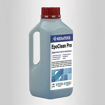 "Очиститель от разводов и ост. эпокс. затирки ""EpoClean Pro""белый 1кг"