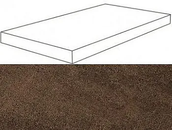 Угловая ступень 620070001097 W. Moka Scalino Angolare Sx Lap левая