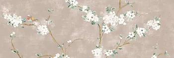 MIXED Rosa Decoro Fiori di Pesco A Rett. RA1Y 40х120