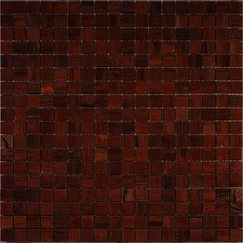 Мозаика SANDAL WOOD ROJO 15x15x8 polished мрамор
