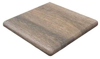 (Exagres) Угл.ступень CARTABON FOREST MOKA R правая 33x33