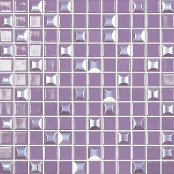 (Vidrepur) Мозаика Edna Mix №828 (на сетке) черный 31.7x31.7