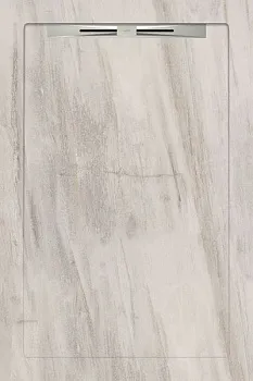 Керамический душевой поддон GUSTO WHITE - SLOPE LINE