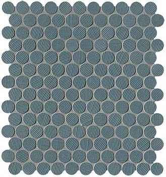 Мозаика Milano_Wall Blu Round Mos. (fNVR)