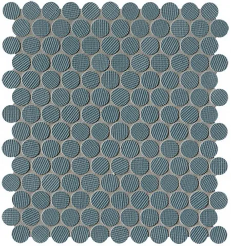 Мозаика Milano_Wall Blu Round Mos. (fNVR) (изображение)