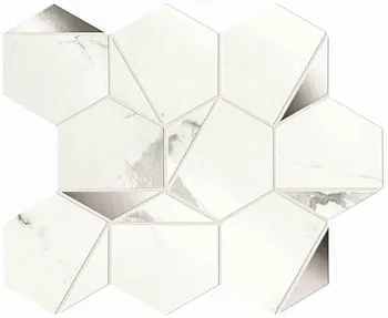 Мозаика Marvel Shine Statuario Supremo Platino Hex Shiny (A4WV)