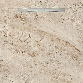 Керамический душевой поддон CAMANZONI BEIGE - SLOPE 90