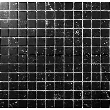 (Vidrepur) Мозаика Supreme Marquina (на сетке) 31.7x31.7